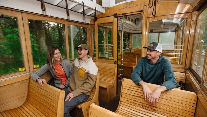 Waterfall Trolley Hop-On Hop-Off Day Pass from Corbett on the Historic Highway (2/12)