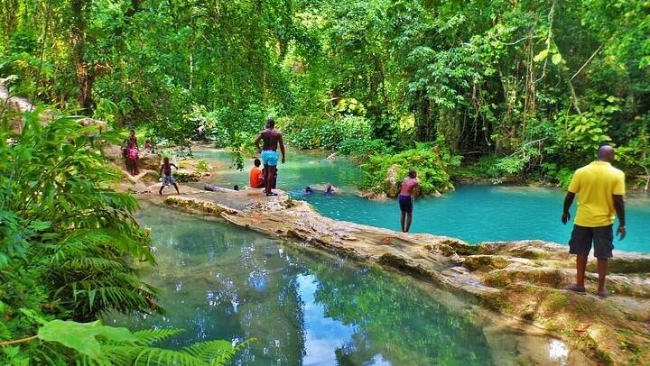 Blue Hole Admission Ticket with Life Vest and Guide, St. Ann near Ocho Rios (1/5)