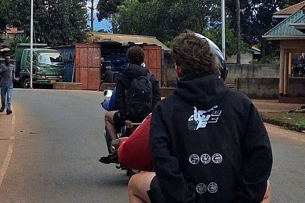 Bodaboda Motorbike Ride to Materuni Waterfall, Coffee and Village Tour