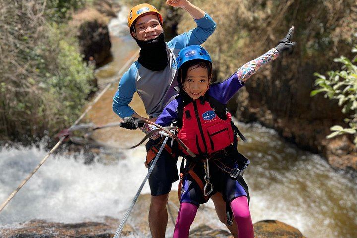 Full-Day Canyoning at Datanla Falls: Meet at the Prenn Pass Gate, Picnic Included (9/12)