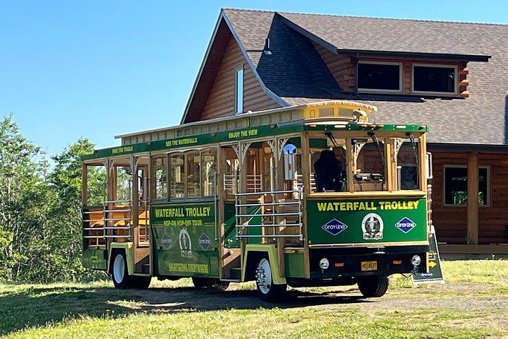 Waterfall Trolley Hop-On Hop-Off Day Pass from Corbett on the Historic Highway (3/12)