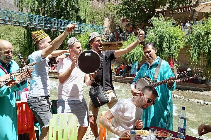 Ourika Seven Waterfalls Moderate Hike from Marrakech with Berber House and Souk Stop (8/12)
