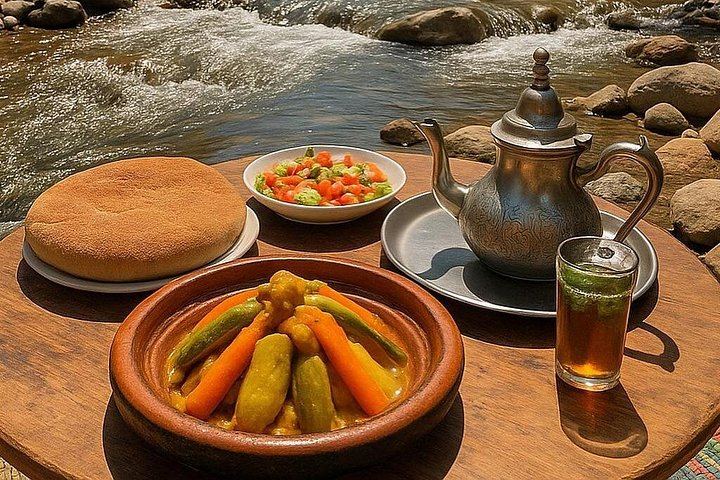 Ourika Seven Waterfalls Moderate Hike from Marrakech with Berber House and Souk Stop (12/12)