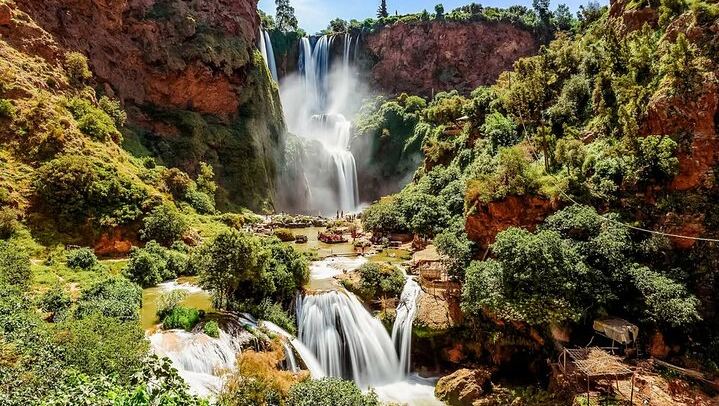 Ouzoud Waterfalls Group Tour with Olive Grove Hike, Argan Cooperative and Berber Lunch (1/5)