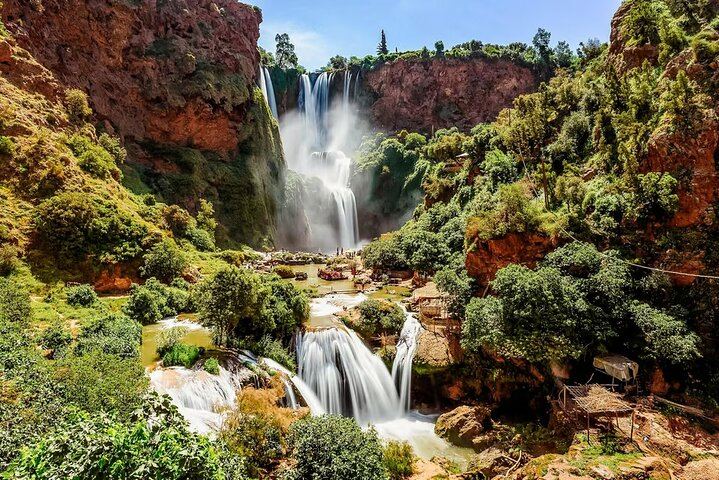 Ouzoud Waterfalls Group Tour with Olive Grove Hike, Argan Cooperative and Berber Lunch (1/5)