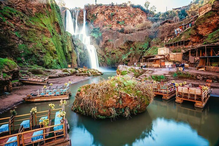 Ouzoud Waterfalls Group Tour with Olive Grove Hike, Argan Cooperative and Berber Lunch (2/5)