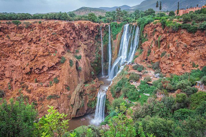 Ouzoud Waterfalls Day Trip, 8:00 Departure, Guided Hike, Boat Ride and Lunch Option (8/10)