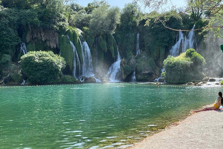 Mostar and Kravice Falls from Dubrovnik, Long Waterfall Stay, Up to 7 Guests (1/12)