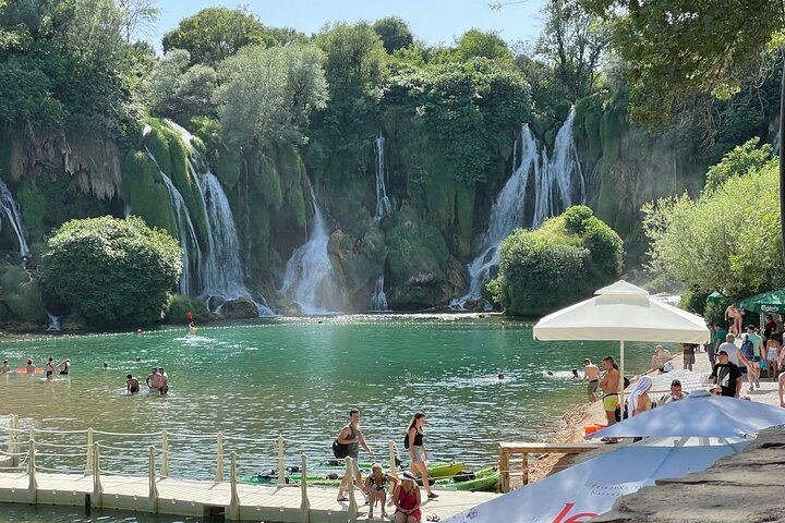 Mostar and Kravice Falls from Dubrovnik, Long Waterfall Stay, Up to 7 Guests (2/12)