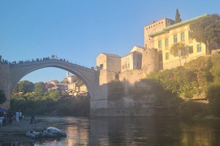 Mostar and Kravice Falls from Dubrovnik, Long Waterfall Stay, Up to 7 Guests (12/12)
