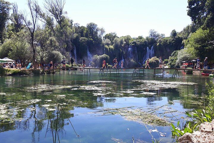 Mostar and Kravice Falls from Dubrovnik, Long Waterfall Stay, Up to 7 Guests (7/12)
