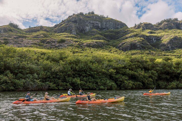 Huleia River Kayak and Hidden Valley Falls Hike from Nawiliwili, Motorized Canoe Return (2/8)
