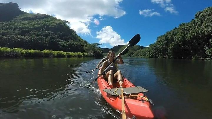 Outfitters Kauai Wailua River Kayak and Uluwehi Falls Hike with Picnic Lunch, Small Group (3/7)