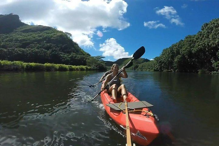 Outfitters Kauai Wailua River Kayak and Uluwehi Falls Hike with Picnic Lunch, Small Group (3/7)