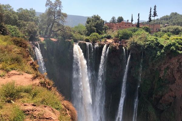 Ouzoud Waterfalls Day Trip, 8:00 Departure, Guided Hike, Boat Ride and Lunch Option
