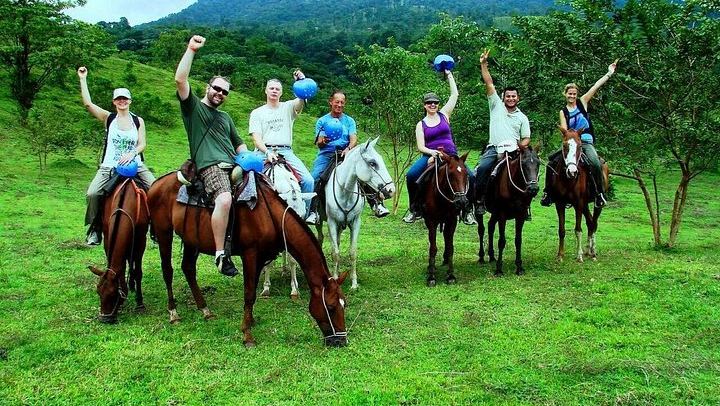 Horseback Ride to La Fortuna Waterfall with Hanging Bridge and Maleku Village Stop (3/5)