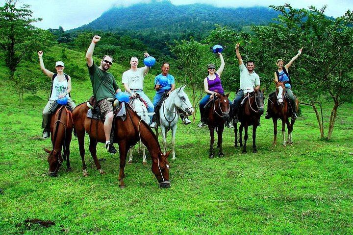 Horseback Ride to La Fortuna Waterfall with Hanging Bridge and Maleku Village Stop (3/5)