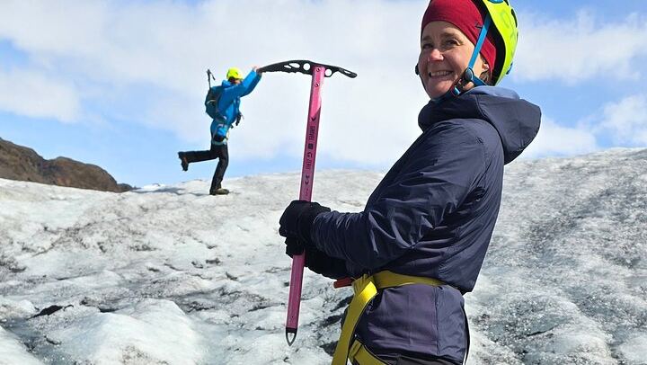 Solheimajokull Glacier Hike and Seljalandsfoss Day Trip with Sky Lagoon Pure Package (1/12)