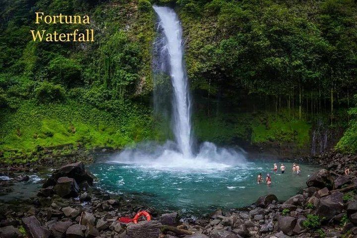 Private Mistico Bridges, Arenal 1968 Lava Trails, Rio Fortuna Waterfall and Hot Springs (3/12)