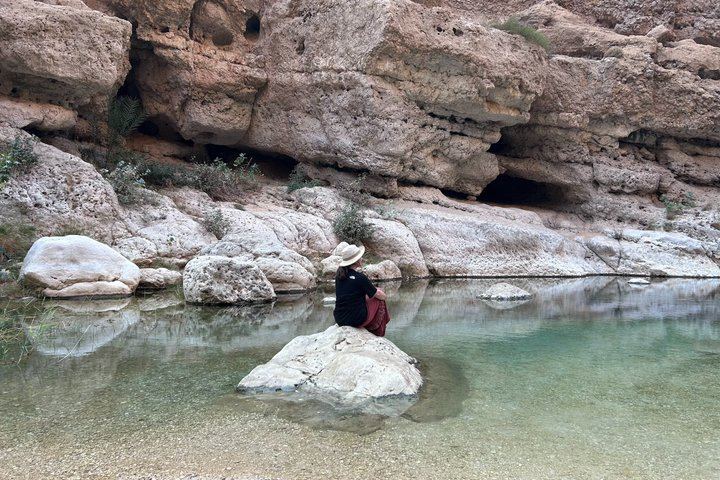 Private Wadi Shab Day Trip: Crevice Cave Waterfall Swim, Fins Beach, Bimmah Sinkhole (9/12)