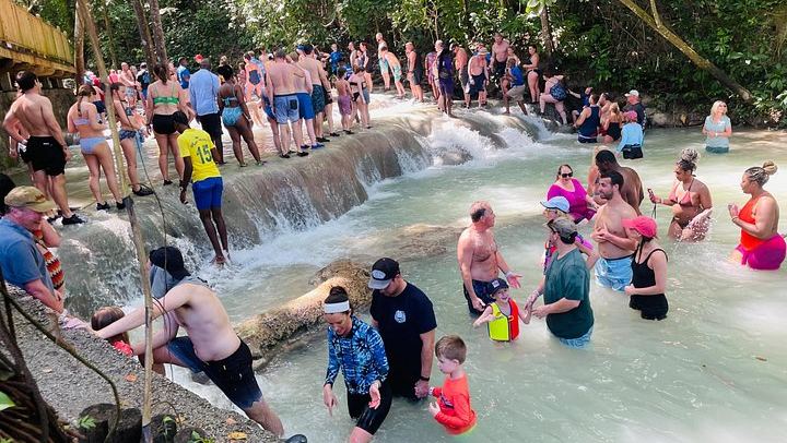 Private Blue Hole and Dunn's River Falls Tour by Simms Fun Tours Ja, Entry Fees Included (4/12)