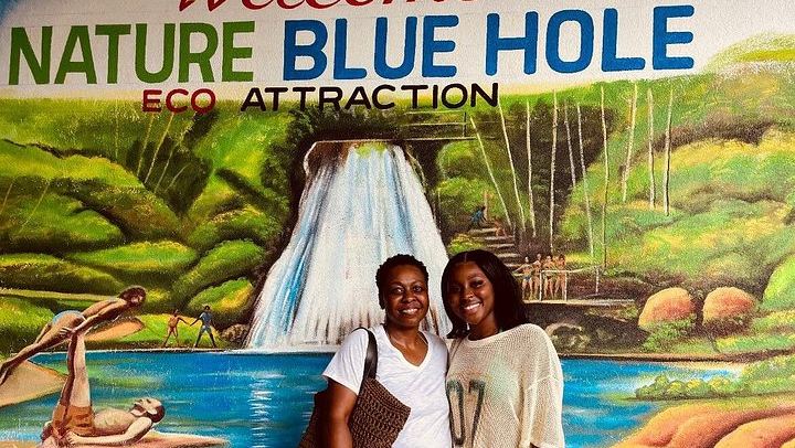 Private Blue Hole and Dunn's River Falls Tour by Simms Fun Tours Ja, Entry Fees Included (3/12)
