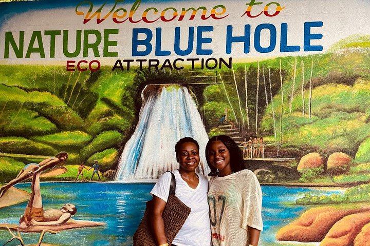 Private Blue Hole and Dunn's River Falls Tour by Simms Fun Tours Ja, Entry Fees Included (3/12)