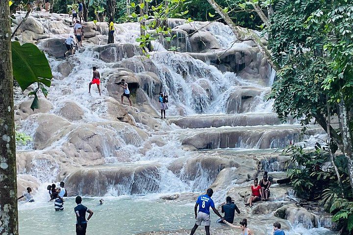 Private Blue Hole and Dunn's River Falls Tour by Simms Fun Tours Ja, Entry Fees Included (2/12)