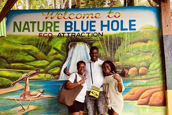 Private Blue Hole and Dunn's River Falls Tour by Simms Fun Tours Ja, Entry Fees Included (12/12)