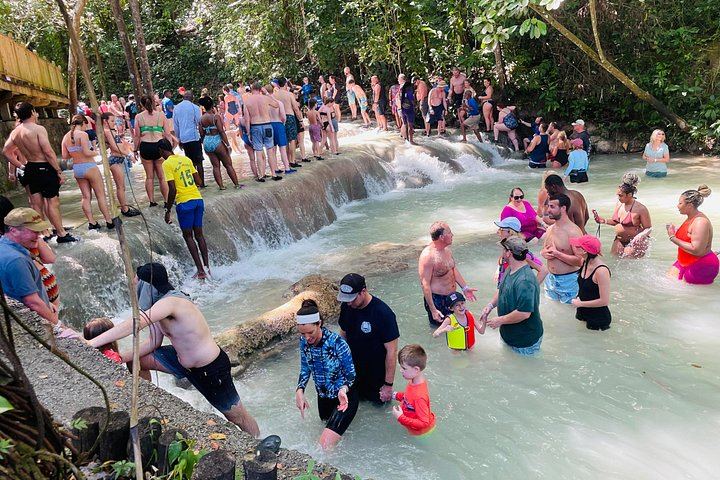 Private Blue Hole and Dunn's River Falls Tour by Simms Fun Tours Ja, Entry Fees Included (4/12)