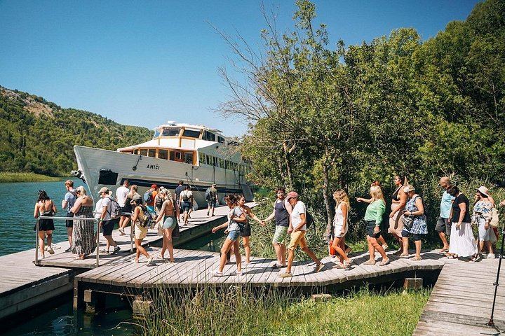 Private Full-Day Krka Waterfalls Tour from Split with Wooden Boat and Winery Stop (12/12)
