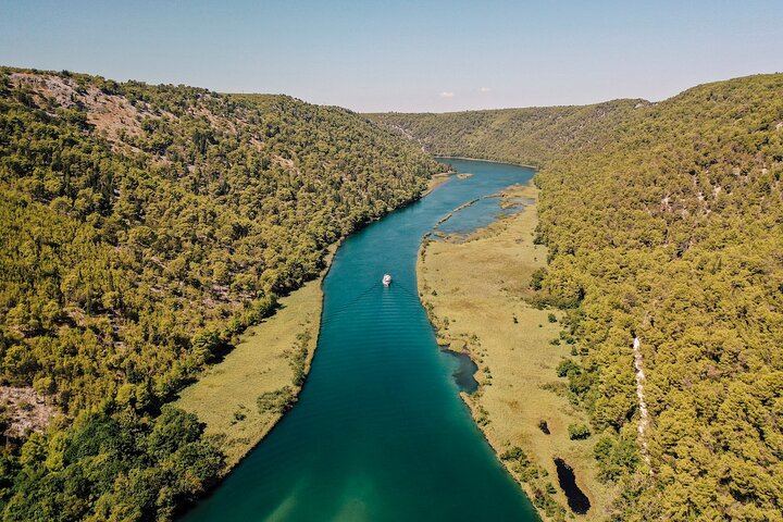 Private Full-Day Krka Waterfalls Tour from Split with Wooden Boat and Winery Stop (8/12)