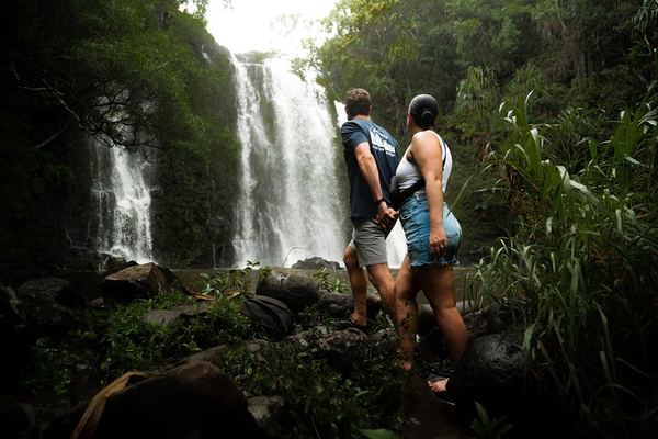 Private Hana Jungle Waterfall Hike for up to 4, Optional Professional Photos, 3.5 Hours