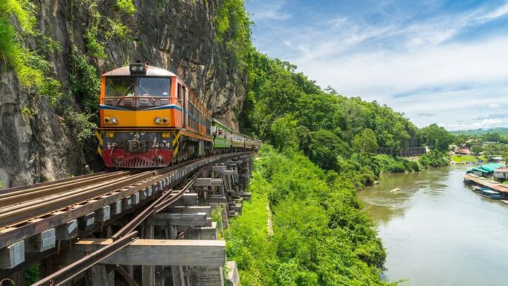 Private Erawan Falls, Death Railway Train Ride and Muang Mallika Tour from Bangkok (3/5)