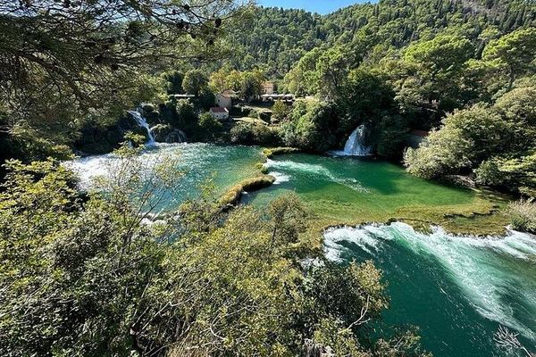 Private or Semi-Private Krka Waterfalls Day Trip from Split with Plastovo Winery Lunch
