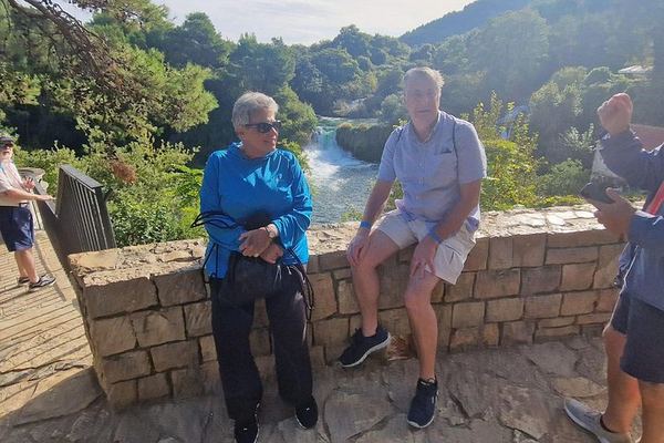 Private Krka Waterfalls Tour from Zadar with Sladic Winery Wine and Prosciutto Tasting