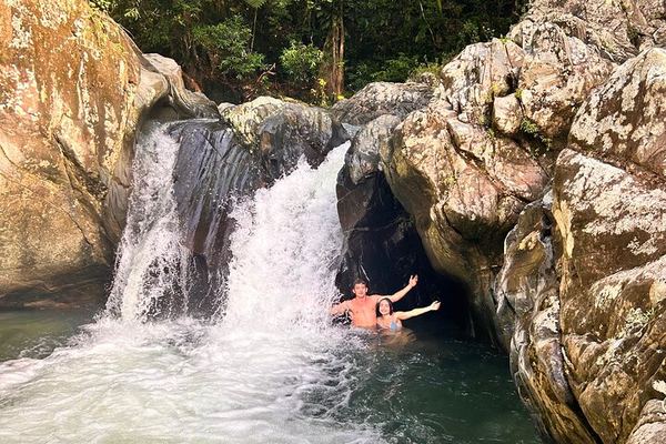 Private El Yunque Rainforest Tour from Fajardo: Waterslides, Waterfalls and Snorkel Gear