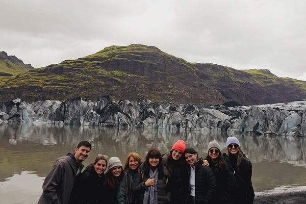 Private South Coast Day Tour by Minivan with Flexible Pickup and Solheimajokull Viewpoint