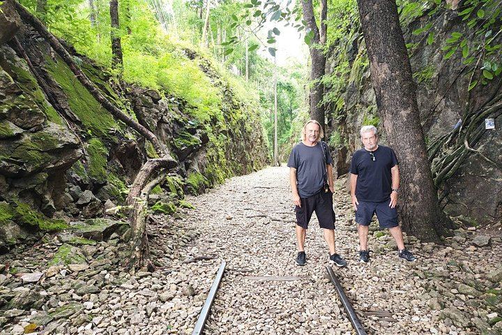 Private Kanchanaburi Day Tour from Bangkok: JEATH Museum, River Kwai and Erawan (1/12)