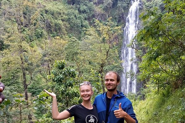 Private Materuni Waterfall Hike, Chagga Lunch and Coffee Tour with Entrance Fees Included