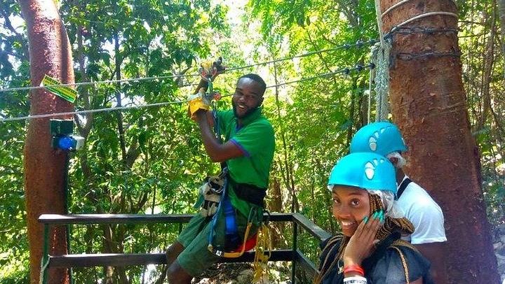 Private Dunn's River Falls Zipline and City Highlights Tour, Hotel or Port Pickup (4/6)