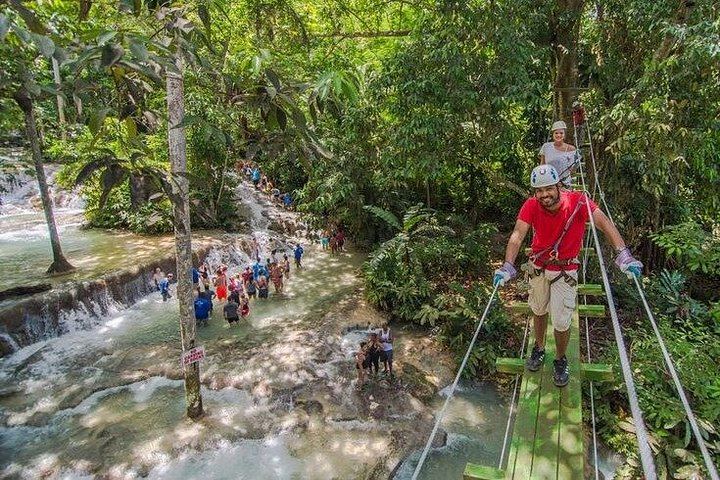 Private Dunn's River Falls Zipline and City Highlights Tour, Hotel or Port Pickup (2/6)