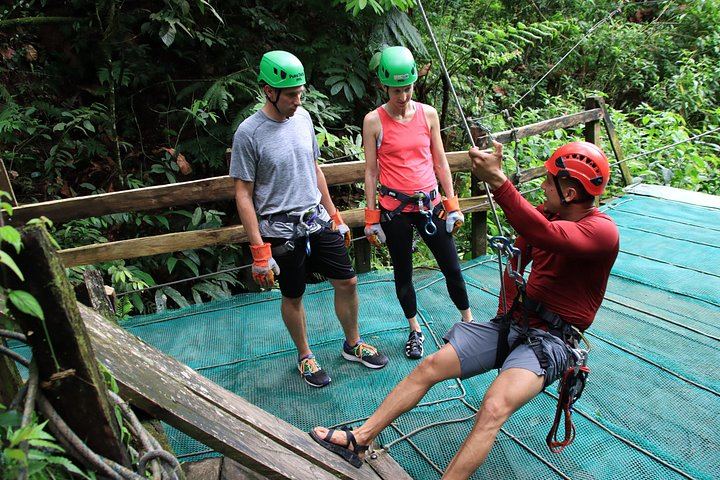 Pure Trek Rainforest Falls Combo: Waterfall Rappel, Jumps and Lunch, La Fortuna (11/12)