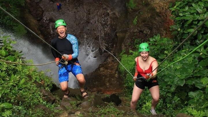 Pure Trek Canyoning near La Fortuna: Four Rappels, Monkey Drop and Lunch (1/9)