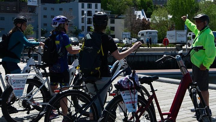 Guided Bike Ride along the St. Lawrence to Montmorency Falls with Echo Sports Tours (3/4)