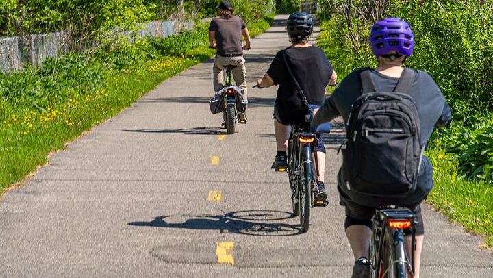 Montmorency Falls E-Bike Ride from La Barberie Microbrewery with Island Tasting (3/12)