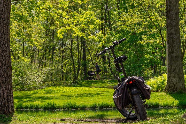 Montmorency Falls E-Bike Ride from La Barberie Microbrewery with Island Tasting (4/12)