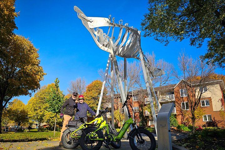 Montmorency Falls E-Bike Ride from La Barberie Microbrewery with Island Tasting (8/12)
