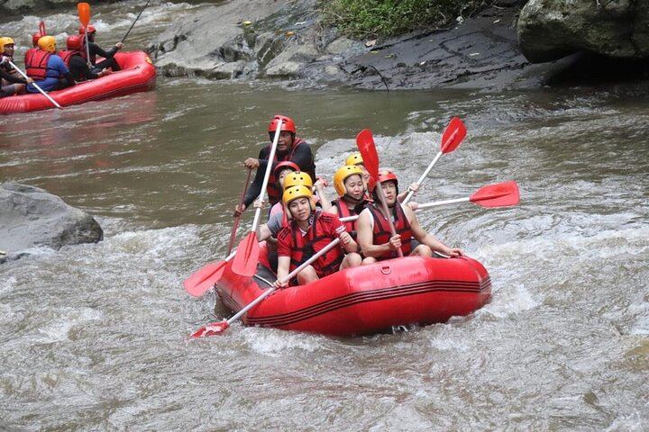 Ubud Quad Bike Ride with Tunnel, Waterfall and Ayung River Rafting Adventure (1/12)