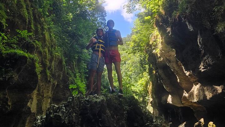 Charco Azul Cave Tubing and Waterfall Hike from Doramar Plaza, Dorado (3/12)